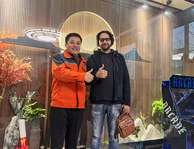 客戶合影
