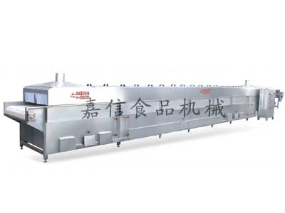 Bottled, filling tunnel type sterilization assembly line
